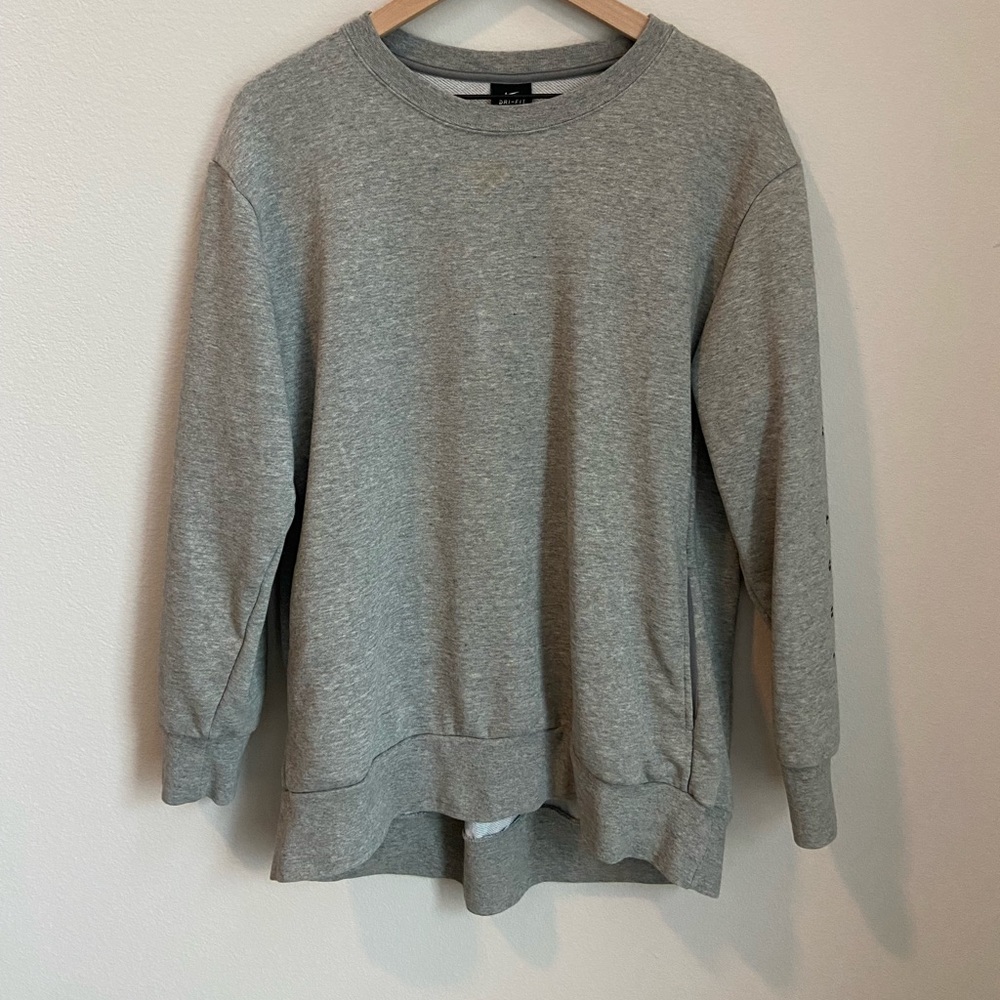 Nike Just Do It Oversized Sweatershirt w/Pockets size Medium